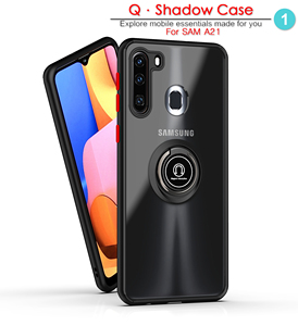 Fundas de teléfono de negocios personalizadas a prueba de golpes Tpu Kickstand funda de teléfono móvil para el modelo <span class=keywords><strong>Samsung</strong></span> A21 edición americana - Product Image 3