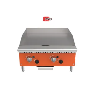 Nhà hàng thiết bị nhà bếp truy cập hàng đầu tấm phẳng Vỉ nướng điện Hamburger gas griddles