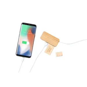HUB USB de Bambú, Dispositivos Ecológicos Personalizados - Product Image 2