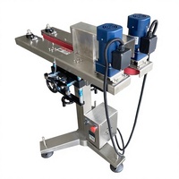 Machine de transfert à courroie double réglable en vitesse, de type suspendu, pour la production de PVC, PU et nylon, avec système de serrage de bouteilles