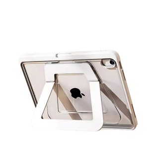 Étuis et housses pour tablettes, <span class=keywords><strong>coque</strong></span> plate de protection en alliage d'aluminium pour <span class=keywords><strong>iPad</strong></span> Air4/5/6, étui Fulcrum avec emplacement pour stylet, support métallique pliable <span class=keywords><strong>Pro</strong></span> - Product Image 1
