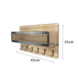 Shelf Interior Wooden Shelf High Quality Wooden Sundries Storage Holder Customized Wooden Storage Holder