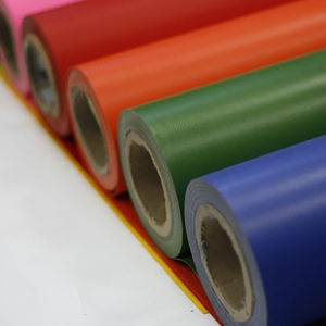 आउटडोर कपड़े के लिए वाटरप्रूफ पीसी लेटेड टार्पॉलिन क्यूव वाटरप्रूफ सूर्य प्रतिरोधी तिरपाल - Product Image 5