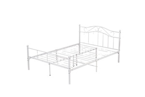 Latest Designs Double Iron Steel Metal <b>Bed</b> Bedroom Furniture Bunker <b>Bed</b> Double Metal <b>Bed</b> Frame - Product Image 6