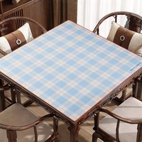 Tapis de Mahjong Vert Antidérapant et Imperméable à Motif Lapin Mignon Personnalisé pour Réduire le Bruit – Nappe de Mahjong pour le Divertissement