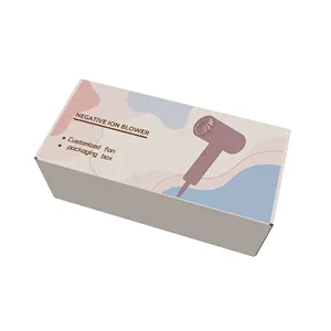 Luxury Hair Dryer Curler Straightener box Corrugated Cardboard Paper Shipping Folding Packaging Boxes