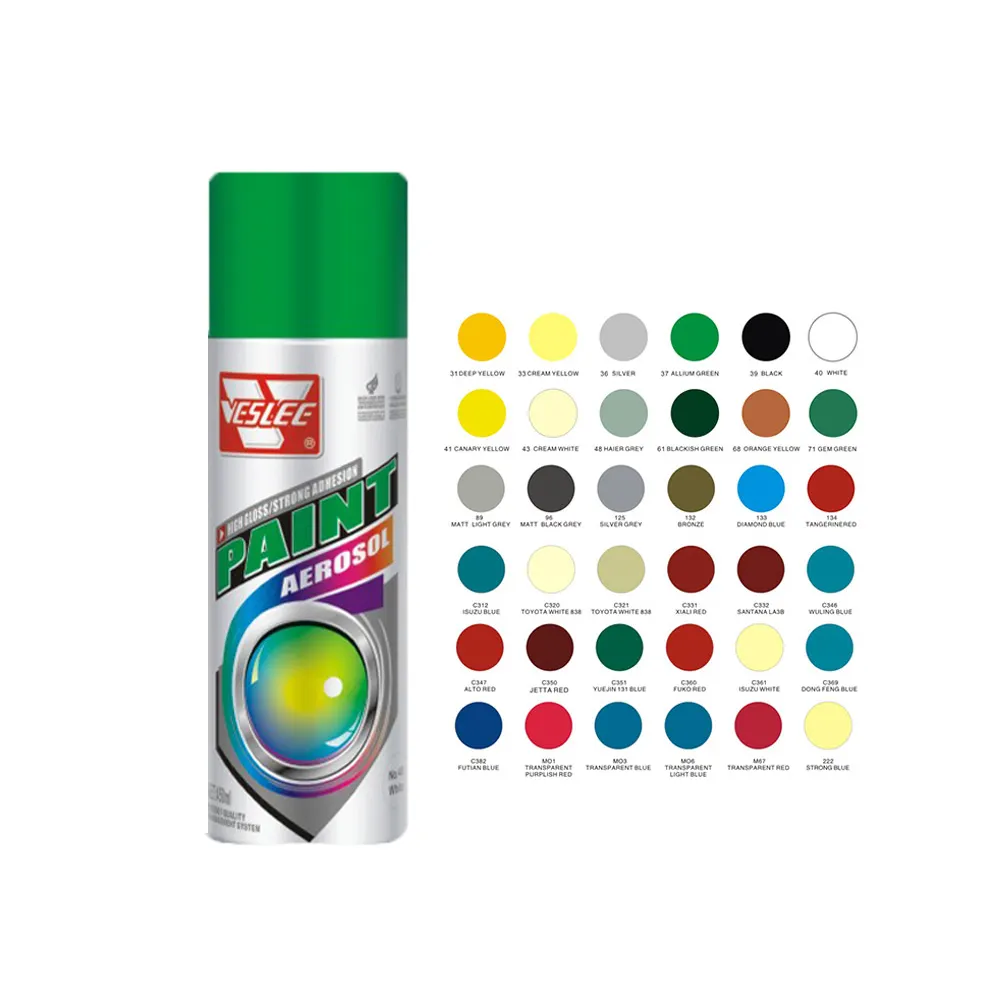बहु-उपयोग धातु सुरक्षात्मक कोटिंग आसान ग्रिफिटी ग्रीन स्प्रे रंग पेंट
