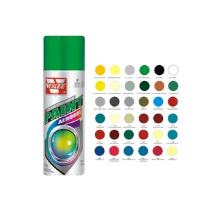 Multi-Use Metallic Beschermende Coating Handige Graffiti Groene Spray Kleur Verf