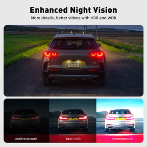 Nenhuma Tela 4G Sim <span class=keywords><strong>DVR</strong></span> Carro com Câmera Dupla Nuvem Traço Cam GPS Wifi Frente Traseira Lente Dupla 1080P Resolução 12 Meses Garantia - Product Image 5