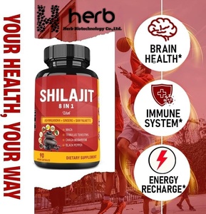 Oem/ODM nhãn hiệu riêng Hữu Cơ shilajit viên nang cho hệ thống miễn dịch Hỗ trợ đường miễn phí cho người lớn người đàn ông 24-tháng Thời hạn sử dụng 60 - Product Image 4