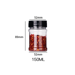 Nhiều Phong Cách Lựa Chọn Gia Vị Lọc Hạt Tiêu Bột Shakers Muối Gia Vị Chai Nhựa Gia Vị Chai Lọ Container - Product Image 5
