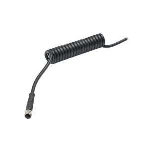 Wasserdichtes Standard M8 3 4 5-poliges Anschluss kabel, Stecker buchse mit 1/2/5/10/15 Meter Kabel