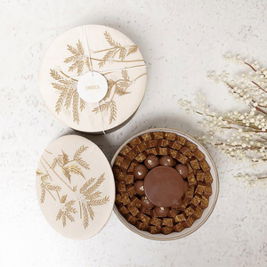 Lujo Ramadán <span class=keywords><strong>Pascua</strong></span> Chocolate <span class=keywords><strong>fechas</strong></span> caramelo huevo embalaje Cajas de Regalo perla bordado Chocolate trufas bar caja para Chocolates - Product Image 3