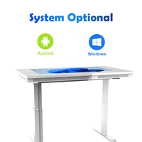 Table interactive tactile personnalisable de 43 pouces à 20 points de contact avec Android 14 multilingue pour enfants et écoles