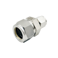 Union de réduction à compression de haute qualité en acier inoxydable SS316 3/4 pouces, double embout lisse, résistant à la corrosion pour l'industrie pétrolière et gazière