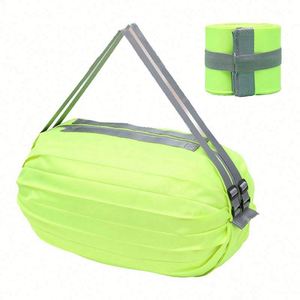 Sac à dos de sport pliable en nylon amélioré, sac de voyage léger, sac de courses pliable - Product Image 1