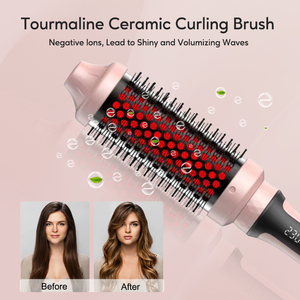 <span class=keywords><strong>Cepillo</strong></span> Térmico Redondo de 1.5 Pulgadas con Cerámica y Turmalina, Rizador de Pelo con Infrarrojos para un Peinado Perfecto - Product Image 3