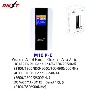 Mk 4G LTE tường lửa Router m10p di động <span class=keywords><strong>wifi</strong></span> châu Âu điện thoại di động Mifi Sim + <span class=keywords><strong>TF</strong></span> Thẻ 3000mAh Pin nhà mới sử dụng - Product Image 6