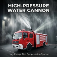 Camion-citerne à eau diesel 4x2 neuf Dongfeng Kinland 8000L du fabricant chinois, véhicule de lutte contre l'incendie et de sauvetage