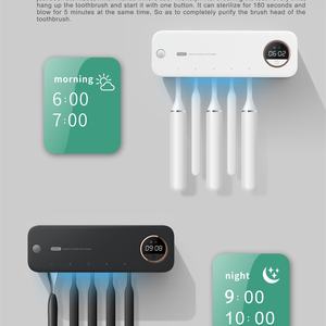 Soporte de pared con desinfectante UVC para cepillos de dientes, venta directa de fábrica - Product Image 6