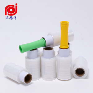 Mini nhựa Stretch <span class=keywords><strong>Wrap</strong></span> phim cuộn với xử lý - Product Image 1