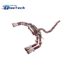 Titanium Catback Exhaust System for Audi S3 2.0T Performance Valved - Product Image 4