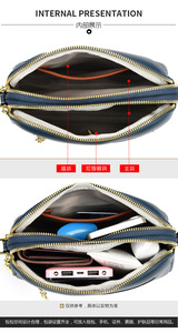 Sac à bandoulière en cuir PU à motif luxueux pour femmes, sac à main de haute qualité, sac messager pour femmes - Product Image 6