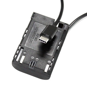 Type-C USB-C PD decoded <span class=keywords><strong>DR</strong></span>-E6 DC Coupler LP-E6แบตเตอรี่ดัมมี่สำหรับ Canon EOS 5D2 5D3 5D4 5DS R 5DSR 6D 6D2 7D 7D2 60D 60Da 80D 70D - Product Image 2