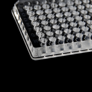 Kaca kuarsa UV Microplate <span class=keywords><strong>96</strong></span>-<span class=keywords><strong>Well</strong></span> Quartz <span class=keywords><strong>ELISA</strong></span> <span class=keywords><strong>Plate</strong></span> untuk reaksi bioenzim & Budaya bakteri (dapat disesuaikan) - Product Image 4