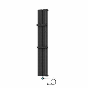 Radiatore elettrico WiFi verticale di design-radiatore elettrico antracite - Product Image 2