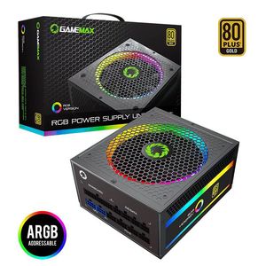 Alimentatore per Computer da Gaming Gamemax Game Empire RGB-850 Completamente Modulare Multicolore 850W Disponibile - Product Image 2
