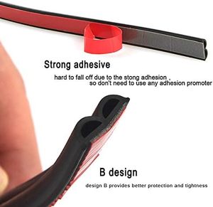 <span class=keywords><strong>Goma</strong></span> autoadhesiva <span class=keywords><strong>universal</strong></span> para puertas de automóviles Burlete Sello de ventana con cubierta de motor - Product Image 3