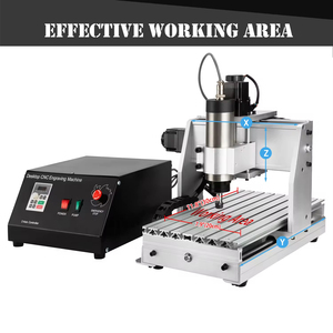Fresadora CNC de Escritorio Zhong Hua Jiang 3020, 300W 800W 1500W MACH3, 300x200mm, para Tallado en Madera, Corte de Metal y Grabado - Product Image 2
