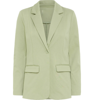 Vente en gros OEM Blazer d'été personnalisé pour femmes Blazer et pantalon surdimensionné à boutons en forme de tortue Ensemble de tailleur blazer à la mode pour femmes