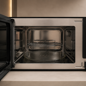 Horno Microondas Empotrado <span class=keywords><strong>SAMSUNG</strong></span> de 20L Plateado, Multifuncional, con Panel de Operación en Inglés, Mecánico y Digital con Pantalla LCD - Product Image 3