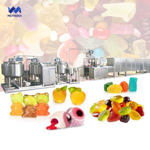 Sucette Douce Gelée Chine Confiserie Moderne Adoucissement Formage Faire Équipement Machine une Fabrication Des Bonbon - Product Image 1