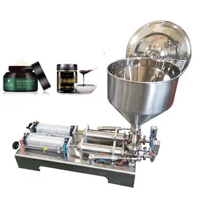 customizable bottles/cans automatic chili paste tomato sauce filling packaging machine with mixing
