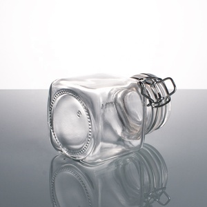 Ru Star <span class=keywords><strong>Barattolo</strong></span> <span class=keywords><strong>di</strong></span> Stoccaggio Più Venduto in Vetro Premium con Bocca Larga per Miele, Tè e Salse con Coperchio a Chiusura Ermetica - Product Image 5