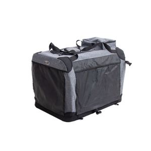 Zipper Closure Dog Cat Travel Bag Soft Sided Collapsible Large Pet Cage Breathable Pet Bag Foldable Breathable Dog Crate - Product Image 3