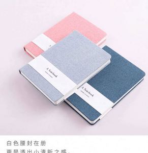 Wholesale Custom Linen Hardcover Sublimation Journals Saddle Stitched Loose-Leaf High Quality Eco-Friendly Notebook <b>Planner</b> - Product Image 2