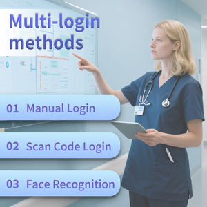 Monitor <span class=keywords><strong>de</strong></span> Composición Corporal Inteligente <span class=keywords><strong>para</strong></span> Farmacias <span class=keywords><strong>de</strong></span> Hospital, Máquina <span class=keywords><strong>de</strong></span> Control <span class=keywords><strong>de</strong></span> Salud por Telemedicina, Construcción <span class=keywords><strong>de</strong></span> Acero con Pantalla LCD, OEM/ODM Médico - Product Image 3