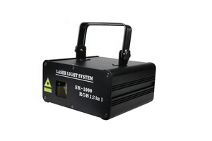 5W ไฟเลเซอร์สีเต็มรูปแบบสำหรับตกแต่งเวทีมินิดีเจดิสโก้ RGB ปาร์ตี้กลางแจ้งเสียงดาวเปิดใช้งานไฟเวทีเลเซอร์ - Product Image 5