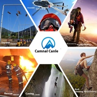 Canle 12mm Kevlar résistant à l'usure corde statique aramide vitesse chute corde ignifuge sécurité équipement de sauvetage manuel Source d'alimentation