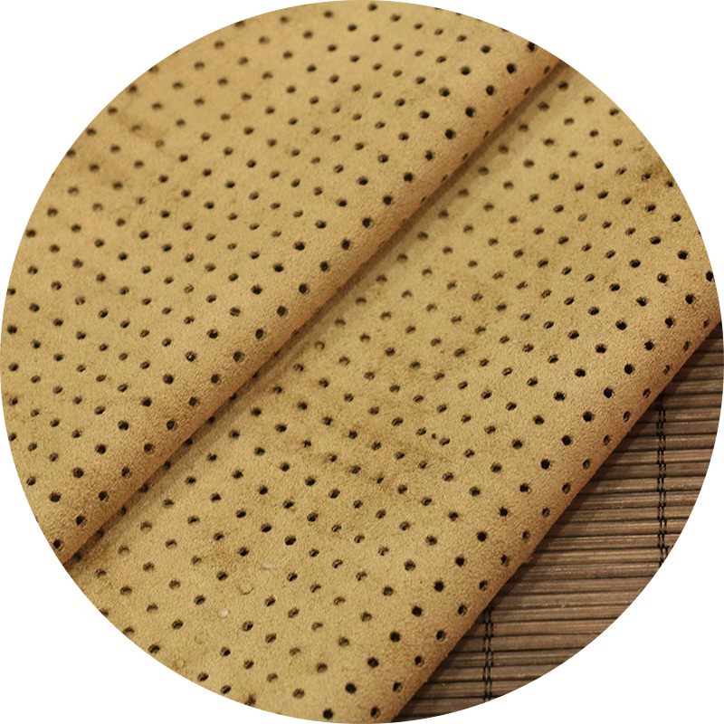 High-end fashion pattern beautiful low price microfiber suede fabric