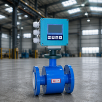 Débitmètre électromagnétique numérique pour eaux usées chaudes, débitmètre magnétique chimique pour eaux usées, fabricant de débitmètres pour lait