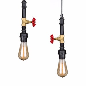 Industrial Vintage <b>Steampunk</b> <b>Lamp</b> Iron Hanging Pendant for Home Decor Cafe Loft Bar Chandelier Lighting Decorative Hanging <b>Lamp</b> - Product Image 6
