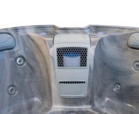 Bain à remous rond d'extérieur professionnel pour 7 personnes, jacuzzi de massage écologique avec certification CE JW-2213