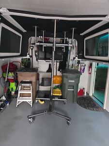 Système en acier inoxydable pour une personne, vente directe, pour un retrait et une installation faciles, pour le toit rigide <span class=keywords><strong>Wrangler</strong></span>, système de levage YJ - Product Image 4