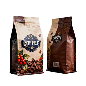 Bolsa de Plástico Personalizada con Cierre Hermético, Grado Alimenticio, a Prueba de Olores, para Café - Product Image 2