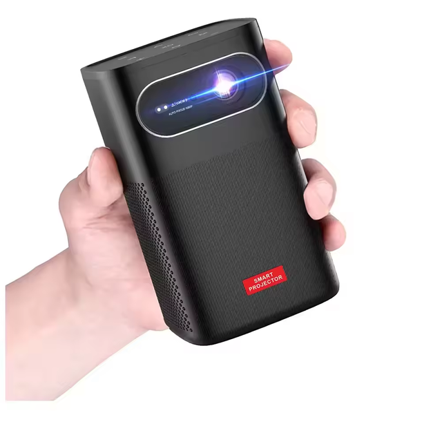 New Arrival M1 Portable Projector 4K Full HD 3D 5G Wfi and BT Android Auto Focusing Outdoor Party Mini Projector